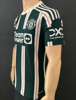 2023-2024 Manchester United Away Shirt Player Issue Authentic Premier League Pre Owned Size M