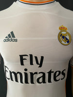 2013-2014 Real Madrid Home Shirt Player Issue Kitroom La Liga LFP New BNWT Size 8