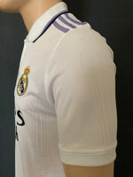 2022-2023 Real Madrid Player Issue Home Shirt Benzema Copa del Rey Final BNWT Size S