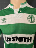 1987-1989 Celtic Glasgow Home Shirt Centenary Pre Owned Size M