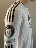 2024-2025 Real Madrid CF Jude Bellingham Player Issue Authentic Long Sleeve Champions New BNWT Size L