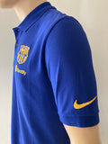 2023-2024 FC Barcelona Polo Shirt Player Issue Kitroom Travel BNWOT Multiple Sizes