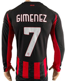 2025-2026 AC Milan Home Shirt Santiago Gimenez Long Sleeve Serie A New BNWT Size M