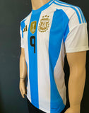 2024-2025 Argentina National Team Home Shirt Julian Alvarez Copa America New BNWT Size M