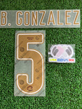 2025-2026 Guadalajara Third Name Set and Number Bryan Gonzalez Canton Merchandising Liga BBVA MX
