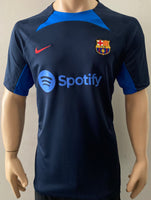 2022-2023 FC Barcelona Staff Training Shirt Kitroom Player Issue Mint Condition Xavi Size XL