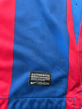 2010-2011 FC Barcelona Home Shirt Gerard Piqué Player Issue Kitroom Long Sleeve La Liga Signed Pre Owned Size L