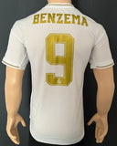 2019-2020 Real Madrid CF Karim Benzema Player Issue Authentic Champions and Cup New BNWT Multiple Sizes