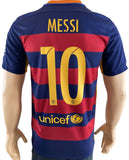 2015-2016 FC Barcelona Home Shirt Lionel Messi Pre Owned Size M
