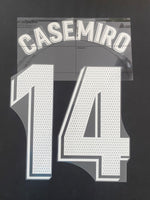 Name Set Casemiro Real Madrid 2021 2022 Away La Liga Player Issue