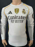 2025-2026 Real Madrid FIFA Intercontinental Champions Home Long Sleeve Shirt Modrić Bought at the Real Madrid Store New BNWT Size M fitted