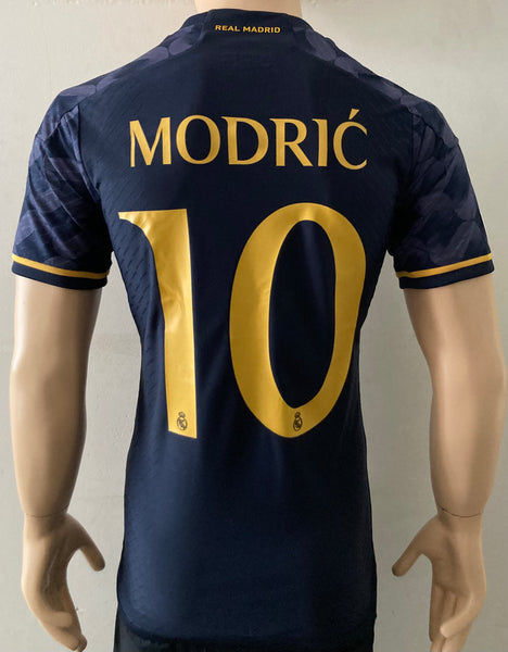 2023-2024 Real Madrid Player Issue Away Shirt Modrić Champions League BNWT Size S