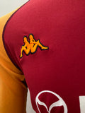 2002-2003 AS Roma Home Shirt Champions League Version Pre Owned Size XL (Fitted)