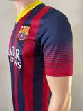 2013-2014 FC Barcelona Home Shirt Francesc Fabregas LaLiga  Pre Owned Size S