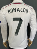 2014-2015 Real Madrid CF Home Shirt Cristiano Ronaldo Champions League Pre Owned Size M
