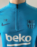 2018-2019 FC Barcelona Training Drill Top Ivan Rakitic Player Issue Kitroom Size M