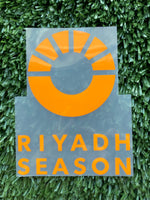 2023 - 2024 AS Roma front Sponsor Riyadh Home Kit