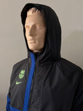 2024-2025 FC Barcelona Third Jacket with Cap Winterized New BNWT size L