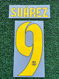 2014-2015 FC Barcelona Home Name Set and Number Luis Suarez Player Issue LaLiga and Champions Sipesa