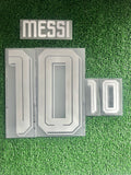 2025-2026 Argentina Away Name Set and Number Lionel Messi World Cup DekoGraphics Adult Size