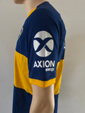 2019-2020 Boca Juniors Home Shirt Player Issue Authentic Carlos Izquierdoz Superliga Argentina Pre Owned Size L