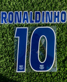 2005-2006 Ronaldinho 10 FC Barcelona Away Name set and Number Sipesa