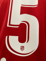 2021  - 2022 Atletico de Madrid Home Shirt R. De Paul 5 La Liga Champion 20/21 BNWT Size M