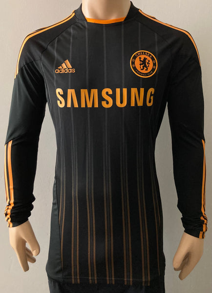 2010-2011 Chelsea FC Long Sleeve Away Shirt Player Issue Techfit BNWT Size L