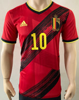 2020-2021 EURO Belgium National Team Home Shirt Eden Hazard Pre Owned Size S