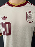 2026 Spain National Team Away Shirt Pedro Gonzalez “Pedri” Player Issue Authentic World Cup Winners New BNWT Size L