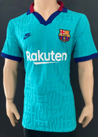 2019-2020 FC Barcelona Third Shirt Luis Suarez Player Issue Kitroom La Liga New BNTW Size XL (Fitted)
