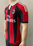 2012-2013 AC Milan Home Shirt Player Issue Techfit With Bag Special Edition New BNWT Size M Fitted