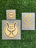 2026 Spanish Supercup FC Barcelona Set of Patches Player Issue Textprint Adult Size