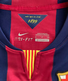 2014-2015 FC Barcelona Home Shirt Rakitić LFP Pre Owned Size S