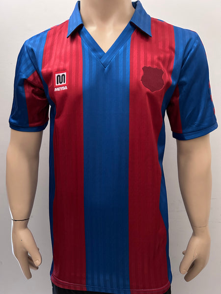 1989-1990-1991 FC Barcelona Home Shirt Meyba Reissue New BNWT Size L