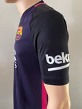 2016-2017 FC Barcelona Away Shirt Neymar Jr La Liga Pre Owned Size M