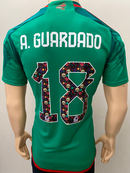 2023 Mexico National Team Home Shirt Andres Guardado Día de Muertos Special Edition BNWT Multiple Sizes