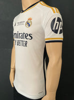 2023-2024 Real Madrid Home Shirt Final Wembley Toni Kroos Farewell Champions League NEW BNWT Multiple Sizes