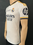 2023-2024 Real Madrid Home Shirt Final Wembley Toni Kroos Farewell Champions League NEW BNWT Multiple Sizes