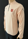 2025-2026 FC Barcelona Third Drill Top Player Issue Kitroom Training Storm Mint Size L