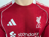 2025-2026 Liverpool FC Home Shirt Fernando Torres Player Issue Authentic Mint Size L