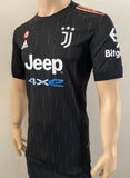 2021 2022 Juventus shirt away player issue authentic Heat Ready badges sponsor de Ligt new size M