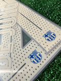 2021-2022 FC Barcelona Home Name Set and Number Frenkie de Jong Player Issue Supercopa Avery Dennison