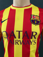 2013-2014 FC Barcelona Away Shirt Alexis Sanchez Player Issue Kitroom La Liga Mint Size M (Fitted)