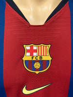 2018 FC Barcelona Home Shirt 1998 Player Issue Authentic Special Edition Retro Pre Owned Size L (Fitted)