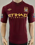 2012-2013 Manchester City Away Shirt Scott Sinclair Player Issue Kitroom EPL Premier League