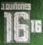 2026-2027 Mexico National Team Third Name Set and Number Julian Quiñones Canton Merchandising
