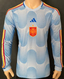 2022-2023 Spain Away Shirt Player Issue Authentic Long Sleeve World Cup New BNWT Multiple Sizes