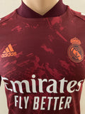 2020-2021 Real Madrid Player Issue Training Shirt Sample Product La Liga Version Pre Owned Size S