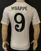 2024-2025 Real Madrid CF Home Shirt Mbappe Champions New BNWT Multiple Sizes